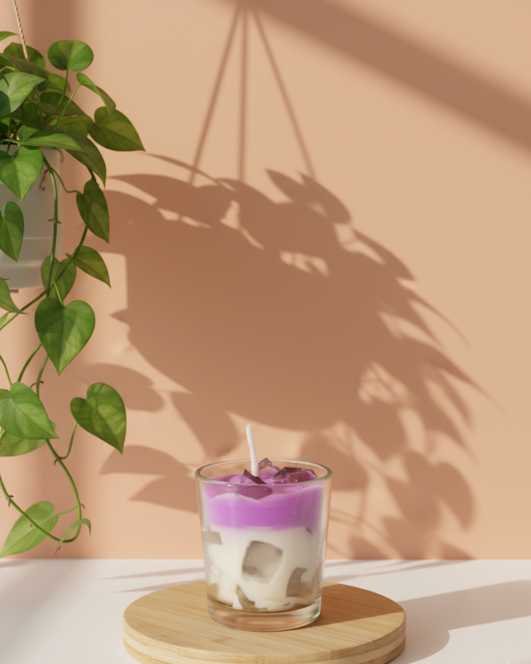 Mini Latte Candle -Scented Candle