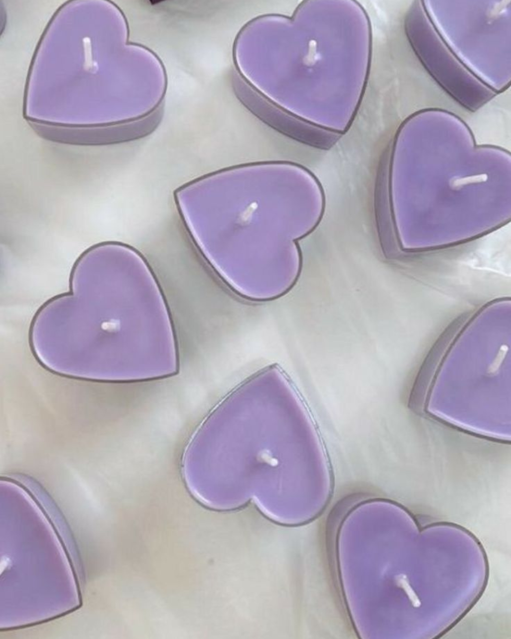 Tealight Candles- Heart shaped tealight candles