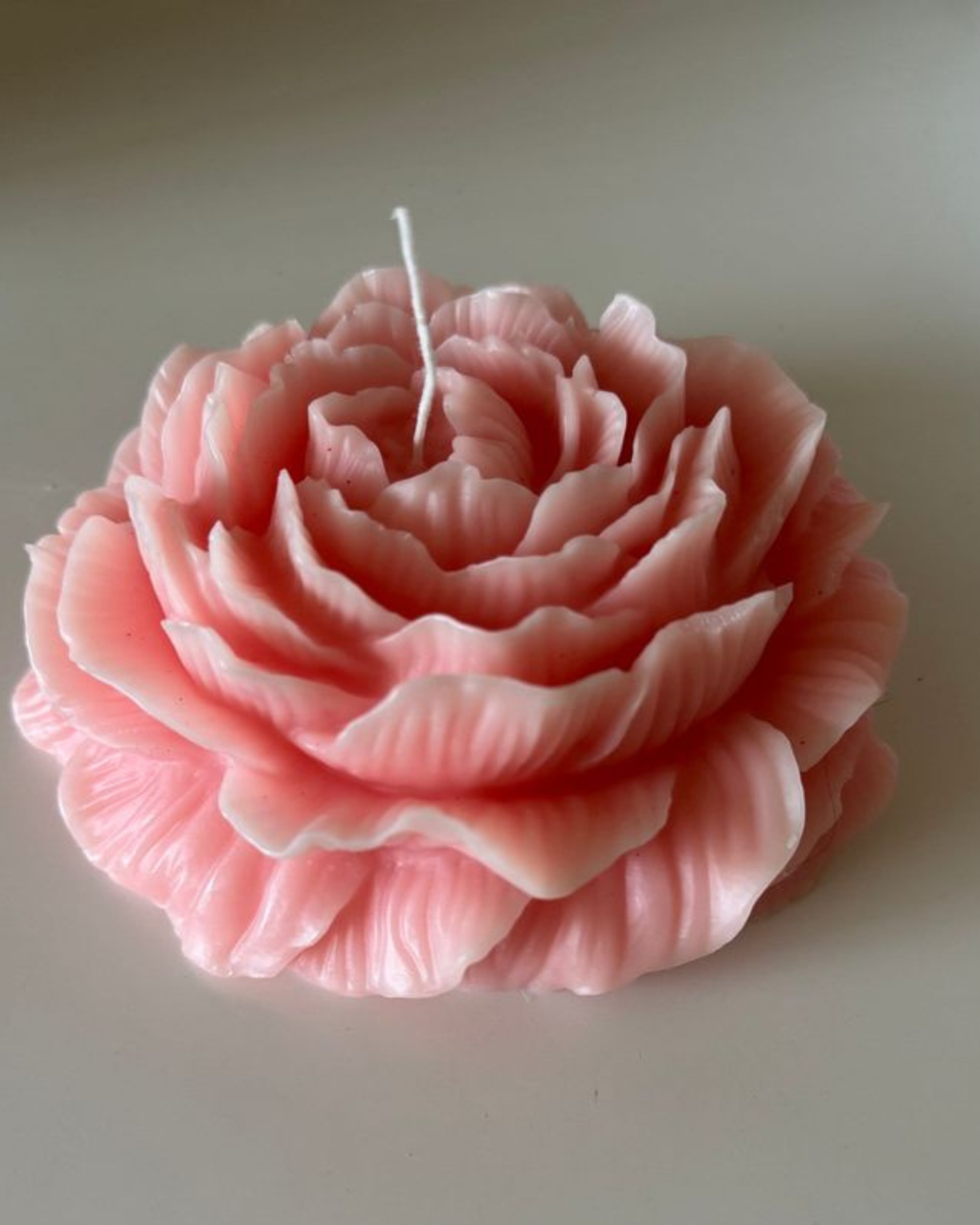 Peony Flower Candle- Scented Candle
