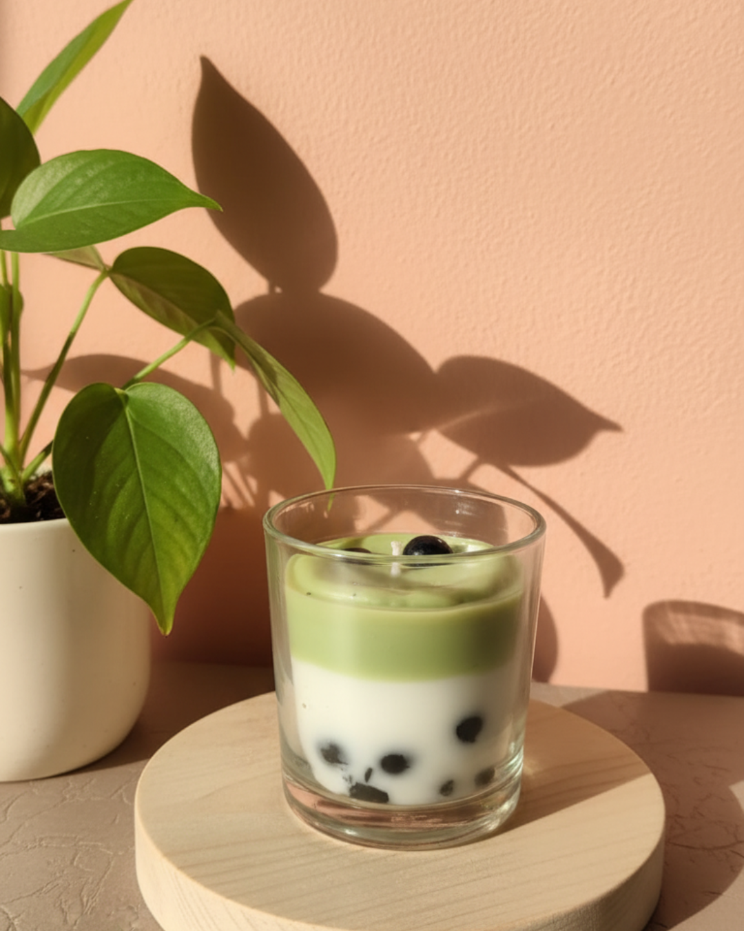 Matcha Boba Candle- Scented Candle